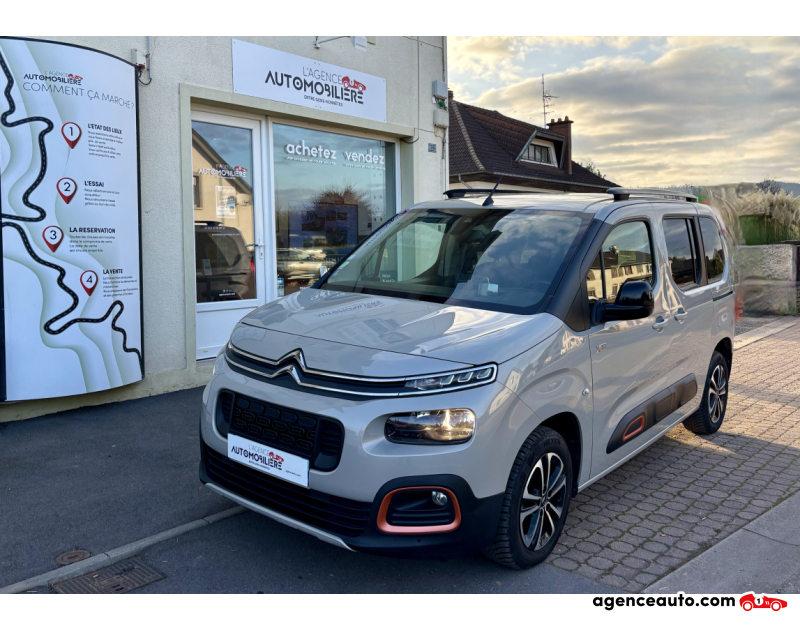 Achat voiture occasion, Auto occasion pas cher | Agence Auto Citroen Berlingo XTR M 1.2 12V GPF 110 cv All Road Modutop Beige Année 2019 Manuelle Essence