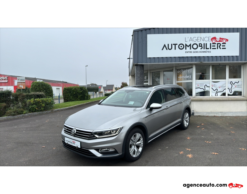 Achat voiture occasion, Auto occasion pas cher | Agence Auto Volkswagen Passat SW VIII ALLTRACK 2.0 TDI 190 10CV 4WD DSG6 Argent Année 2016 Automatique Diesel