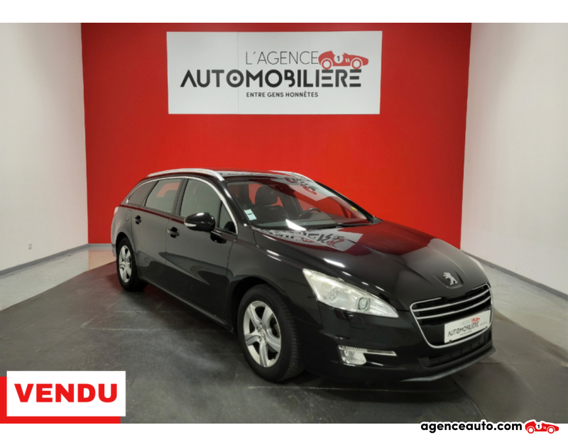 Compra de Coches Usados, Coches Usados Baratos %'|'% Agence Auto Peugeot 508 SW PEUGEOT 508 SW 1.6 HDI 115 BOITE MECANIQUE Noir Año 2013 Manuelle Diesel