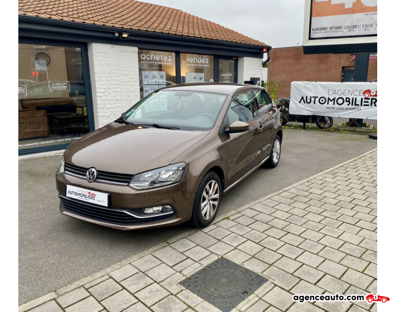 Gebrauchtwagenkauf, Günstige Gebrauchtwagen | Automobilienagentur Volkswagen Polo 1.0 60ch Confortline 3p Marron Jahr 2014 Manuelle Essence