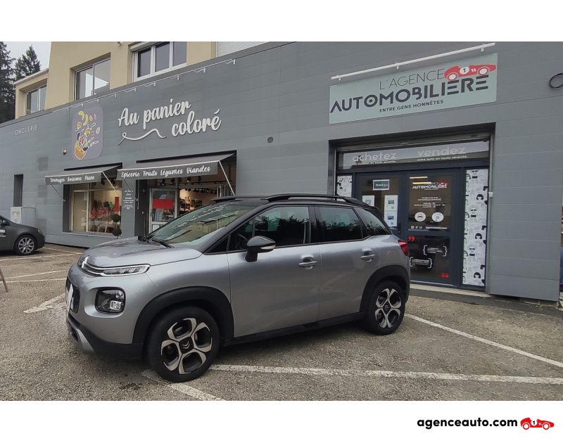 Acquisto Auto Usate, Auto Usate Economiche | Agenzia Automobiliare Citroen C3 AIRCROSS SHINE 1,2L PURETECH 130CH Gris Anno 2021 Automatique Essence
