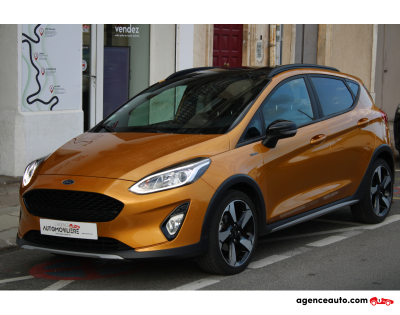 Compra de Carros Usados, Carros Usados Baratos | Auto Immo Ford Fiesta 1.0 ECOBOOST 125 ACTIVE PACK START-STOP  ( Entretien Ford, Radar Arr, Carplay ... ) Orange Ano 2019 Manuelle Essence