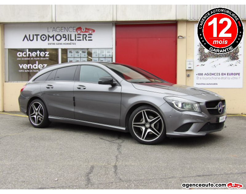 Gebrauchtwagenkauf, Günstige Gebrauchtwagen | Automobilienagentur Mercedes Classe CLA Shooting Brake 200 7G-DCT Gris Jahr 2015 Automatique Essence