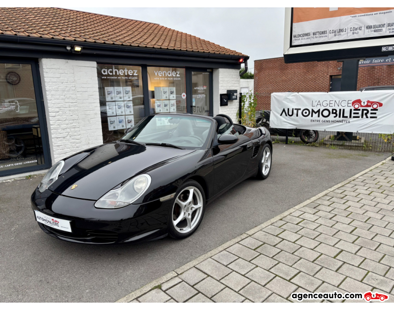 Compra de Coches Usados, Coches Usados Baratos %'|'% Agence Auto Porsche Boxster (986) 2.7 228 BVM PHASE 2 Noir Año 2004 Manuelle Essence