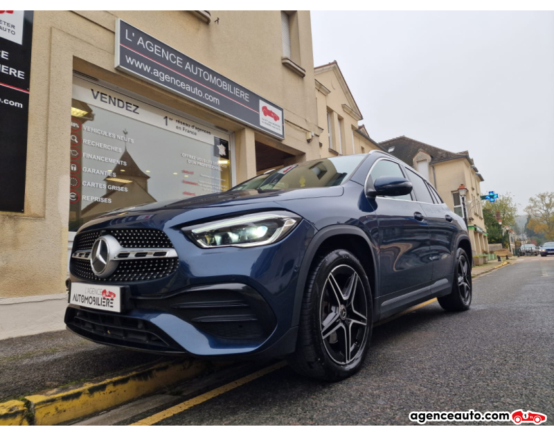 Achat voiture occasion, Auto occasion pas cher | Agence Auto Mercedes Classe GLA 250E 8G-DCT 218cv PROGRESSIVE LINE + MULTIBEAM CAMERA 360° Bleu Année 2020 Automatique Hybride rechargeable