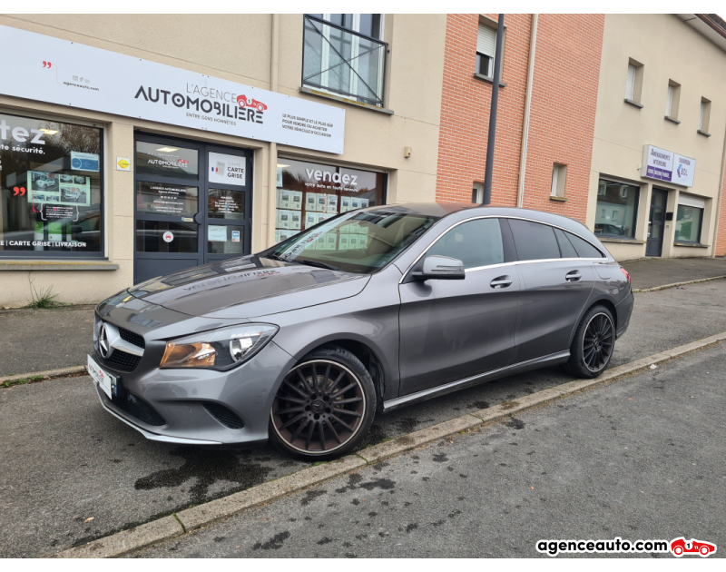 Achat voiture occasion, Auto occasion pas cher | Agence Auto Mercedes Classe CLA SHOOTING BRAKE 180D FASCINATION Gris Année 2017 Manuelle Diesel