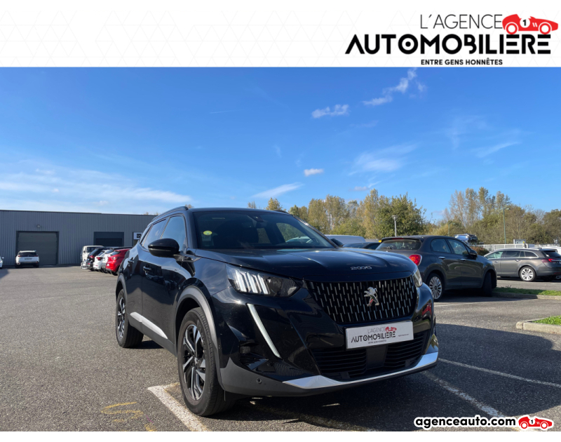 Compra de Coches Usados, Coches Usados Baratos %'|'% Agence Auto Peugeot 2008 1.5 BlueHDI 130cv GT EAT8 Noir Año 2021 Automatique Diesel