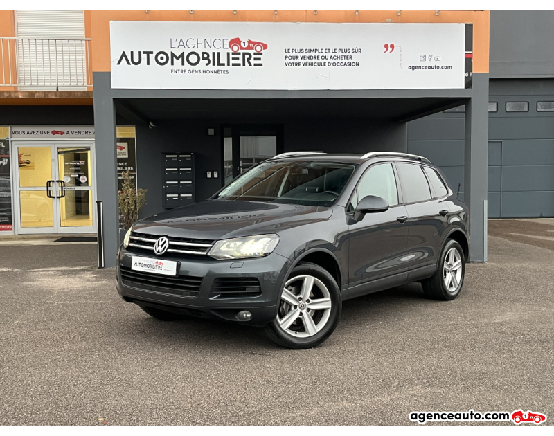 Acquisto Auto Usate, Auto Usate Economiche | Agenzia Automobiliare Volkswagen Touareg 3.0 TDi V6 245cv Carat - Sièges chauffants/Radar AV-AR/Régulateur/Bluetooth Gris Anno 2011 Automatique Diesel