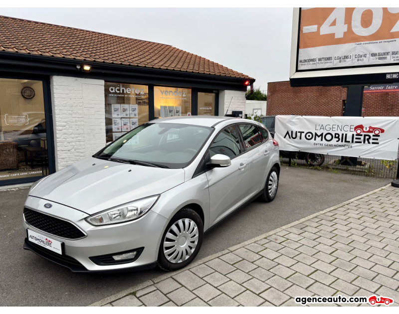 Achat voiture occasion, Auto occasion pas cher | Agence Auto Ford Focus III (2) 1.5 TDCI 120 S&S TREND 5P Argent Année 2017 Manuelle Diesel