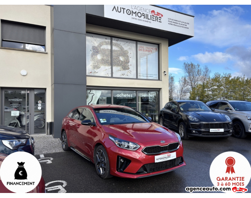 Compra de Carros Usados, Carros Usados Baratos | Auto Immo Kia ProCeed Pro Ceed III 1.0 T-GDI 120 cv GT-LINE Rouge Ano 2019 Manuelle Essence