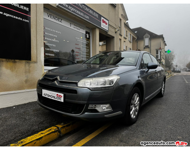 Achat voiture occasion, Auto occasion pas cher | Agence Auto Citroen C5 1.6 HDI 110cv CONFORT PACK + OPTIONS 90000KM SUIVI COMPLET CITROËN Gris Année 2011 Manuelle Diesel