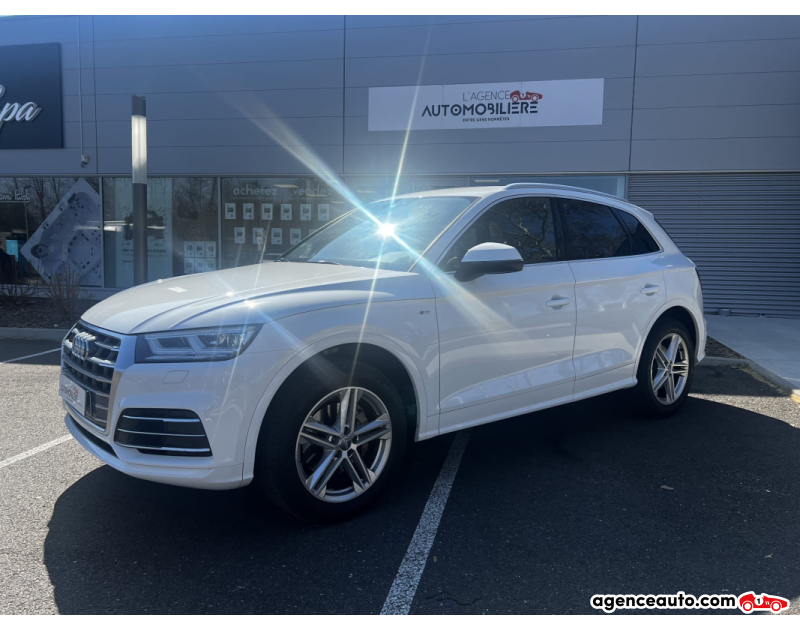 Compra de Carros Usados, Carros Usados Baratos | Auto Immo Audi Q5 40 TDI 190ch S line quattro S tronic 7 (PREMIERE MAIN, Caméra, Régulateur) Blanc Ano 2019 Automatique Diesel