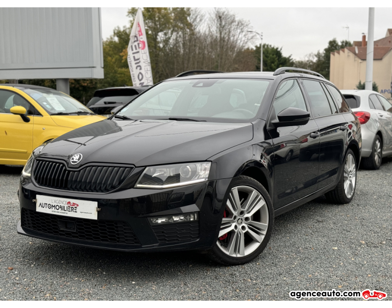 Gebrauchtwagenkauf, Günstige Gebrauchtwagen | Automobilienagentur Skoda Octavia III COMBI 2.0 TSI 220 VRS DSG6 Noir Jahr 2016 Automatique Essence