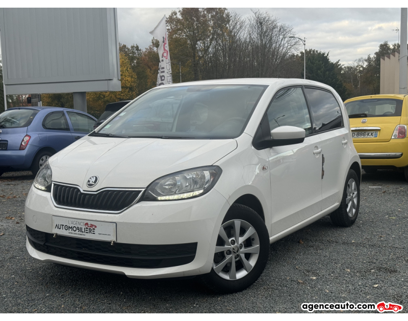 Acquisto Auto Usate, Auto Usate Economiche | Agenzia Automobiliare Skoda Citigo 1.0 12v MPI 60ch CLEVER Argent Anno 2018 Manuelle Essence