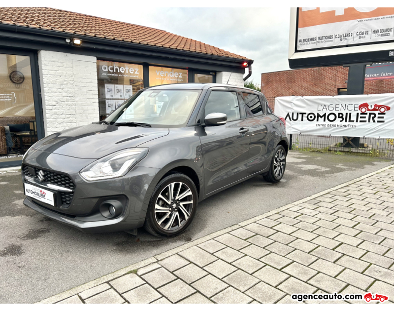 Acquisto Auto Usate, Auto Usate Economiche | Agenzia Automobiliare Suzuki Swift 1.2  83 HYBRID PACK AUTO CVT Gris Anno 2022 Automatique Hybride