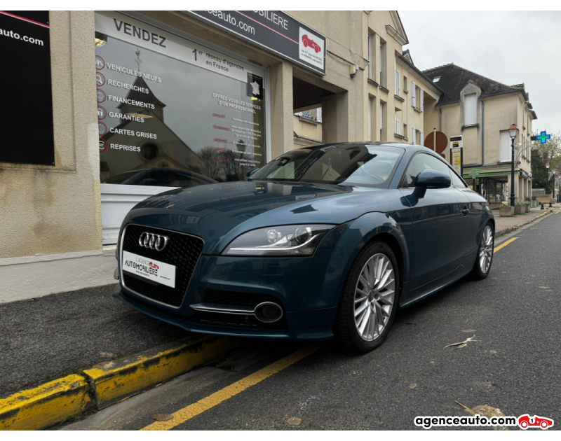 Gebrauchtwagenkauf, Günstige Gebrauchtwagen | Automobilienagentur Audi TT II COUPE 2.0 TFSI 200 S LINE BOSE Bleu Jahr 2007 Manuelle Essence