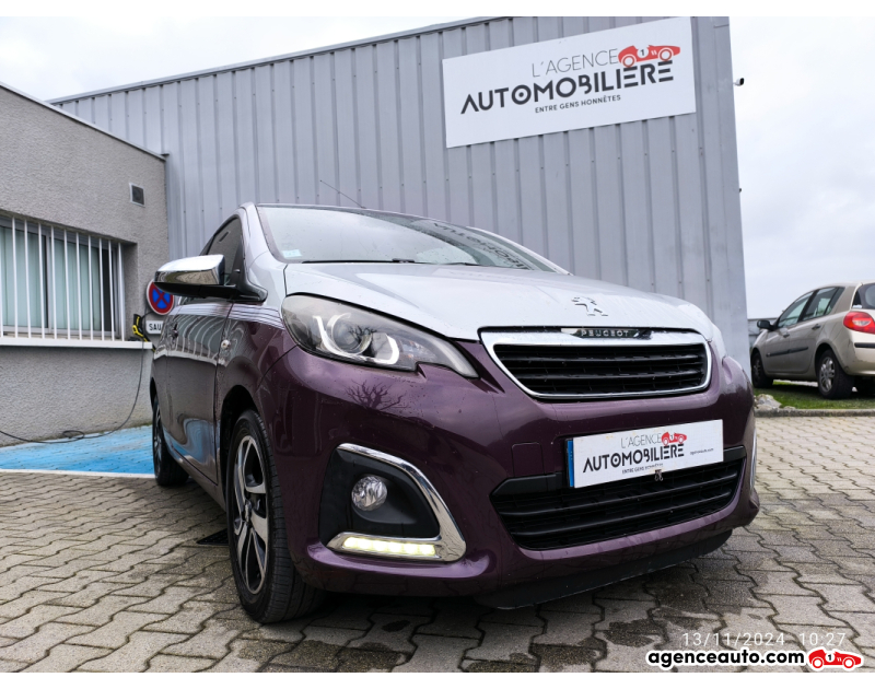 Achat voiture occasion, Auto occasion pas cher | Agence Auto Peugeot 108 1.2 VTI 82cv allure Bordeaux Année 2014 Manuelle Essence