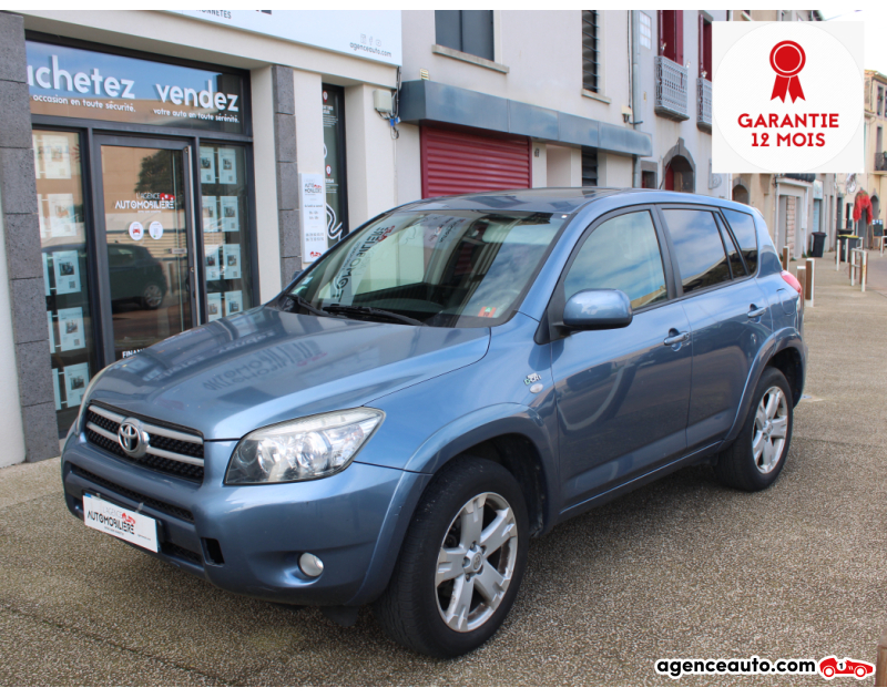 Acquisto Auto Usate, Auto Usate Economiche | Agenzia Automobiliare Toyota RAV4 2.2 D4D 177CH CLEAN-POWER PACK TECHNO 4X4 Bleu Anno 2006 Manuelle Diesel