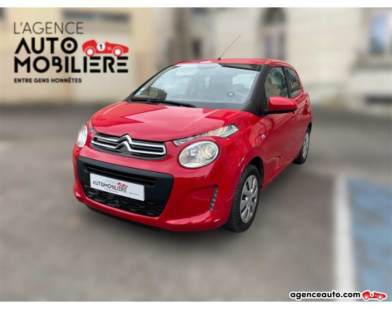 Achat voiture occasion, Auto occasion pas cher | Agence Auto Citroen C1 1.0 VTI 68 CH FEEL BVM5 ENTRETIEN A JOUR - CT VIERGE Rouge Année 2018 Manuelle Essence