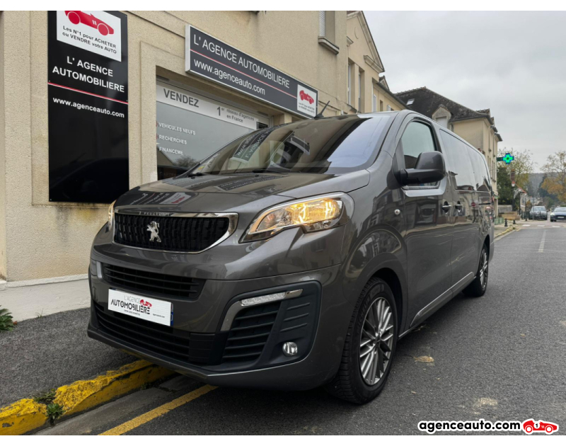 Achat voiture occasion, Auto occasion pas cher | Agence Auto Peugeot Expert TRAVELLER 2.0 BLUEHDI 180 S&S LONG ALLURE EAT6 Argent Année 2018 Automatique Diesel