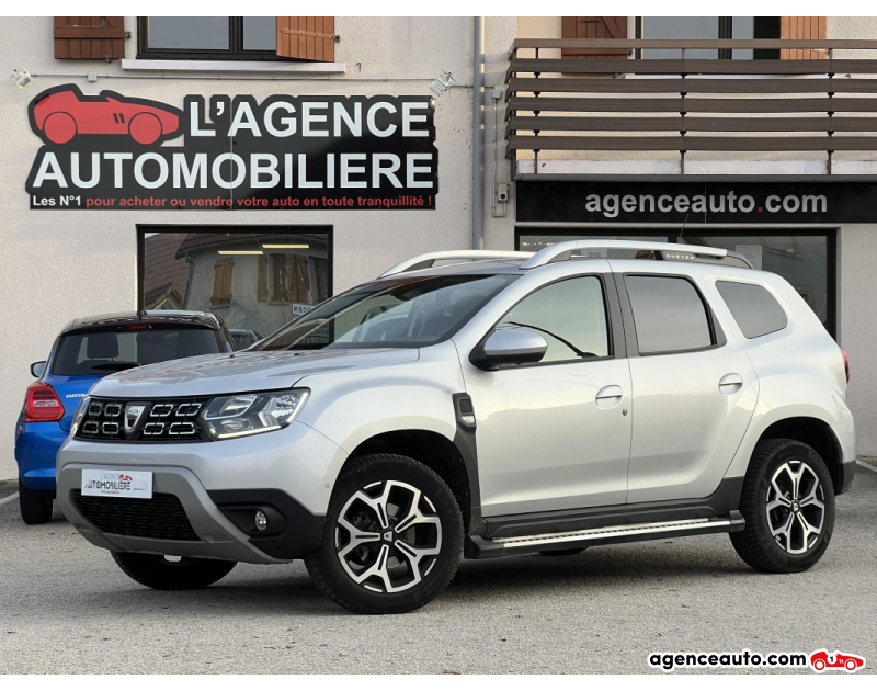 Achat voiture occasion, Auto occasion pas cher | Agence Auto Dacia Duster 1.5 BlueDci 115ch PRESTIGE 4x2 Gris Année 2018 Manuelle Diesel