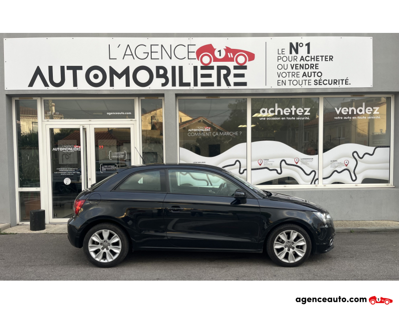 Gebrauchtwagenkauf, Günstige Gebrauchtwagen | Automobilienagentur Audi A1 1.4 TFSi S-TRONIC 122 CV AMBIENTE Noir Jahr 2011 Automatique Essence