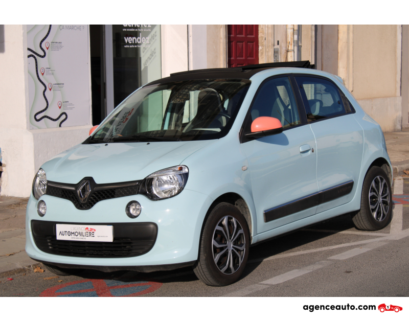Achat voiture occasion, Auto occasion pas cher | Agence Auto Renault Twingo 1.0 SCE 70 HIPANEMA ( Boîtier Ethanol, Toit ouvrant, Radar Arr ... ) Bleu Année 2016 Manuelle Essence