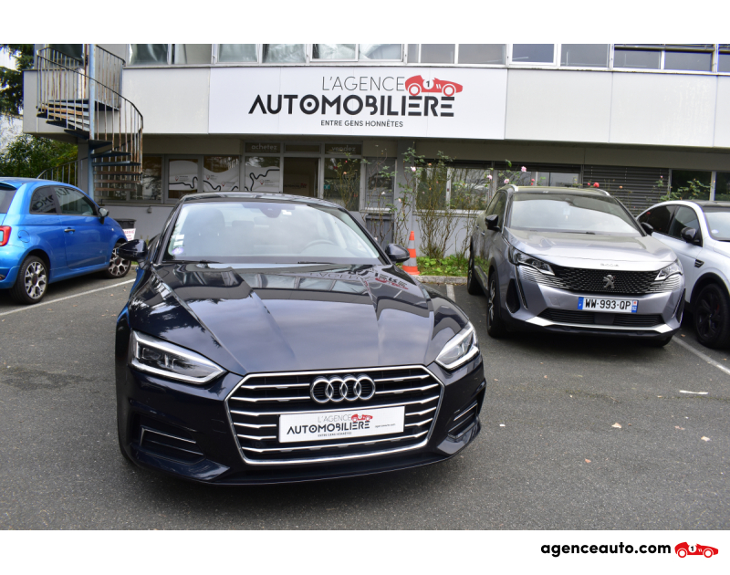 Gebrauchtwagenkauf, Günstige Gebrauchtwagen | Automobilienagentur Audi A5 Sportback Design Luxe Sportback 2.0 TFSi S-Tronic7 190 cv Boîte auto Bleu Jahr 2018 Automatique Hybride