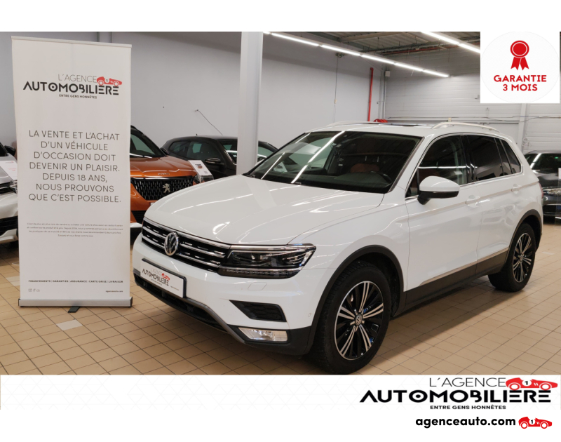 Compra de Carros Usados, Carros Usados Baratos | Auto Immo Volkswagen Tiguan 2.0 TDI 150 DSG7 4MOTION CARAT EXCLUSIVE Blanc Ano 2017 Automatique Diesel