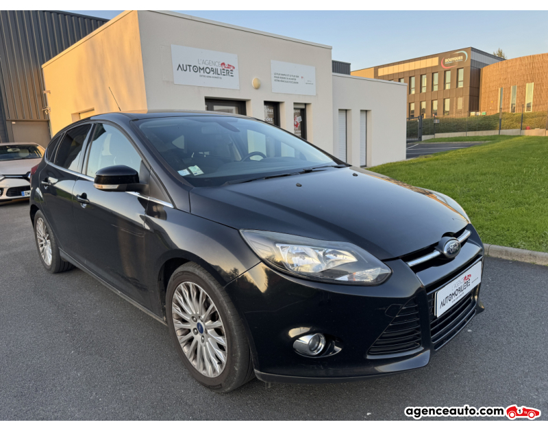 Compra de Carros Usados, Carros Usados Baratos | Auto Immo Ford Focus III 1.6 TDCI S&S 115 TITANIUM | GARANTIE 6 MOIS Noir Ano 2014 Manuelle Diesel