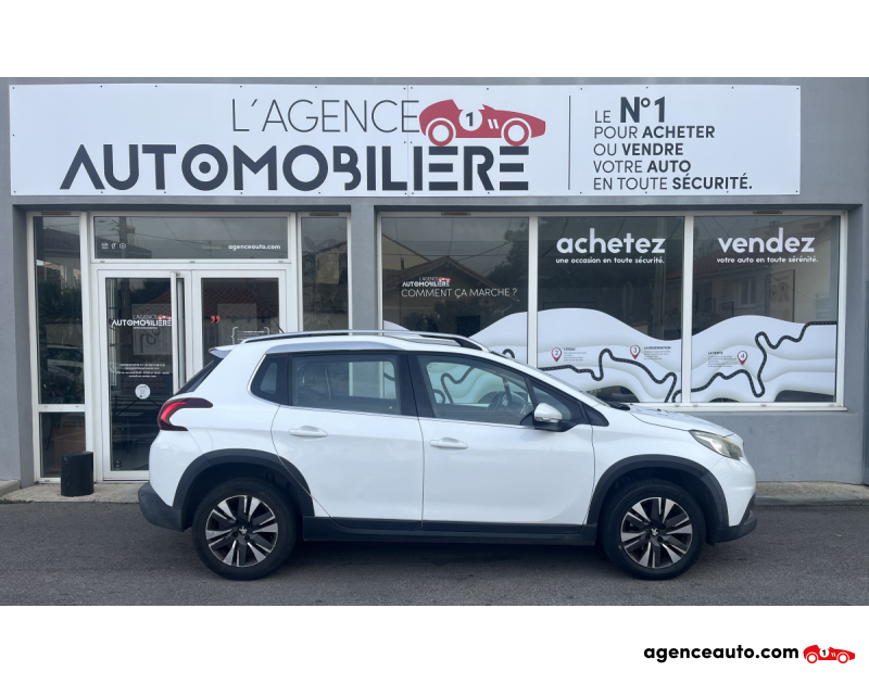 Achat voiture occasion, Auto occasion pas cher | Agence Auto Peugeot 2008 1.6 BlueHDi 120 CV ALLURE Blanc Année 2016 Manuelle Diesel