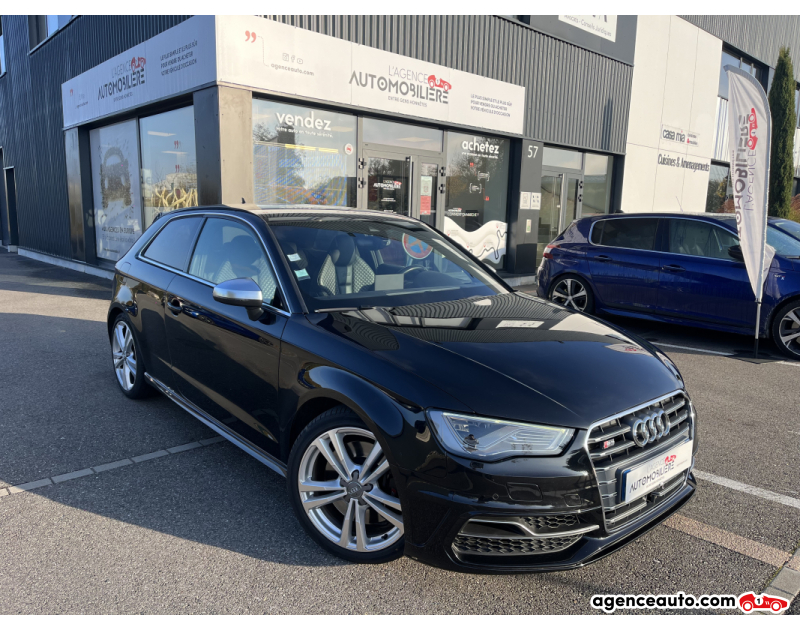Compra de Coches Usados, Coches Usados Baratos %'|'% Agence Auto Audi S3 QUATTRO 2.0 TFSi S-TRONIC6 300CV S-LINE BOITE AUTO Noir Año 2014 Automatique Essence