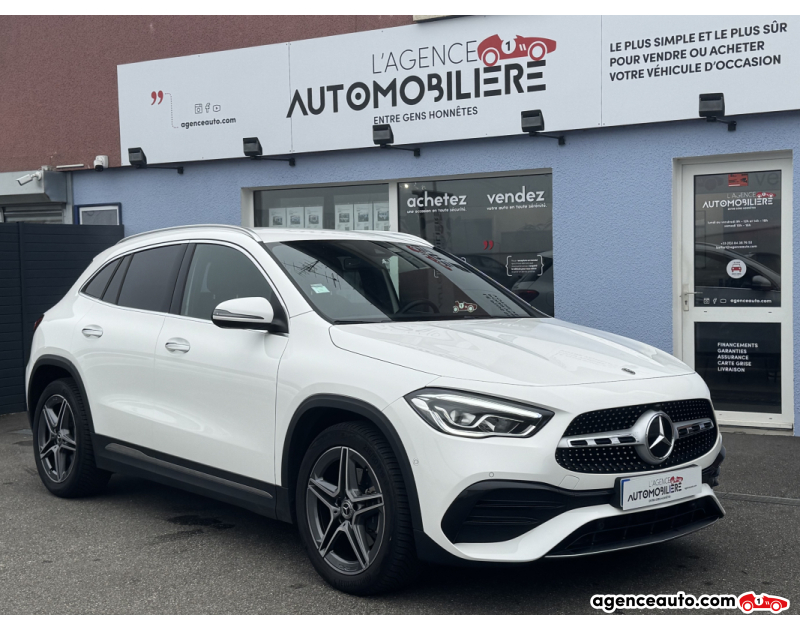 Achat voiture occasion, Auto occasion pas cher | Agence Auto Mercedes Classe GLA 200d 150ch AMG Line Blanc Année 2022 Automatique Diesel