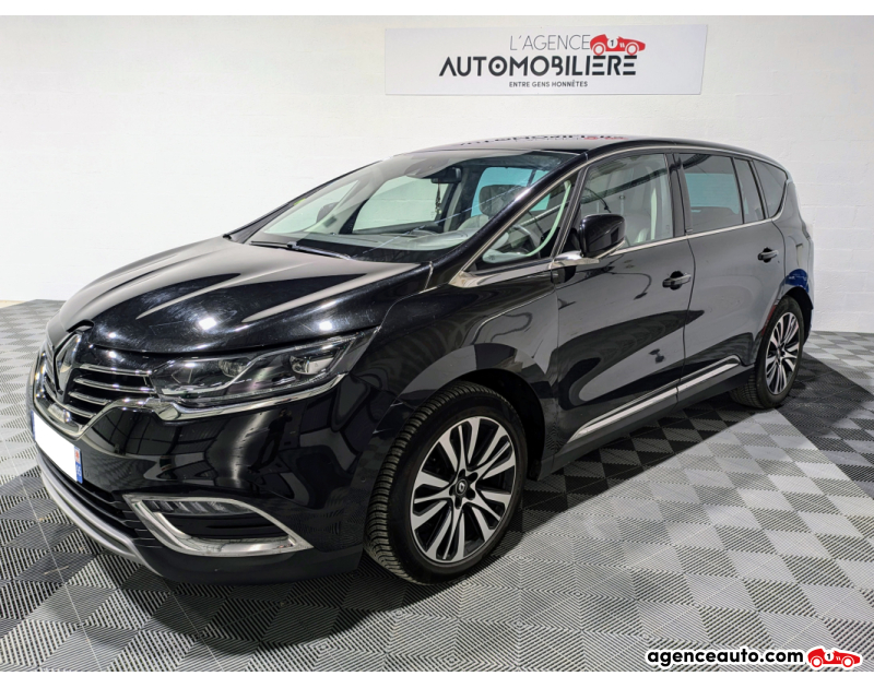 Gebrauchtwagenkauf, Günstige Gebrauchtwagen | Automobilienagentur Renault Espace 1.6 DCI 160 INITIALE 7PL Noir Jahr 2016 Automatique Diesel