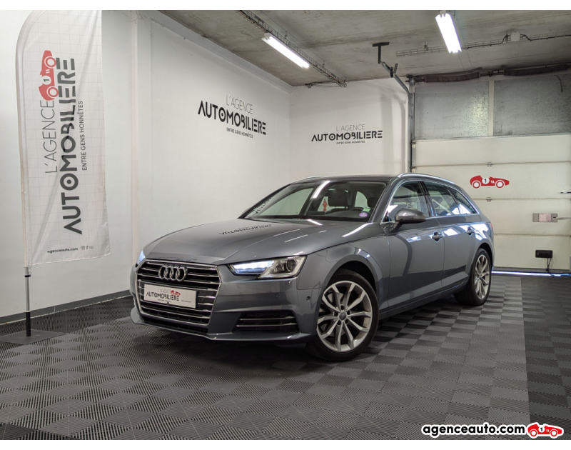 Gebrauchtwagenkauf, Günstige Gebrauchtwagen | Automobilienagentur Audi A4 Avant V AVANT 1.4 TFSI 150 DESIGN LUXE S TRONIC Gris Jahr 2017 Automatique Essence