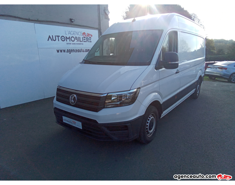 Achat voiture occasion, Auto occasion pas cher | Agence Auto Volkswagen Crafter 2.0 TDI 140 30 L3H3 BUSINESS LINE Blanc Année 2021 Manuelle Diesel