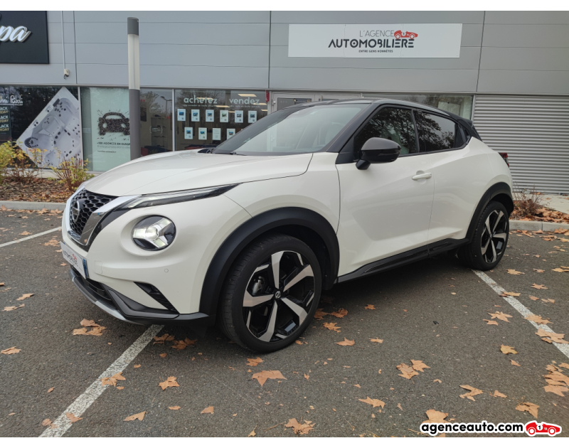 Achat voiture occasion, Auto occasion pas cher | Agence Auto Nissan Juke 1.0 DIG-T 117ch N-Connecta Blanc Année 2021 Manuelle Essence