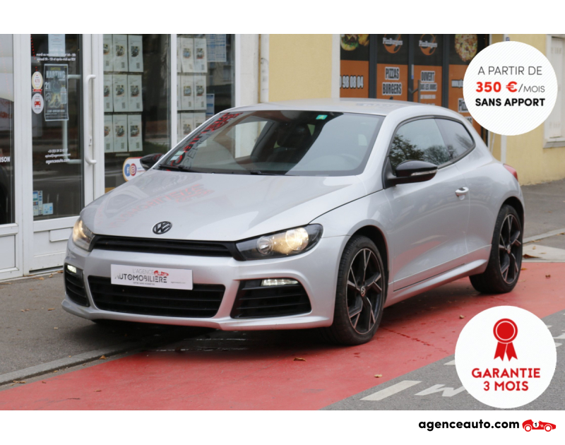 Compra de Carros Usados, Carros Usados Baratos | Auto Immo Volkswagen Scirocco 2.0 TFSI 211 Carat BVM (Origine FR, GPS, BT, Radar AR) Gris Ano 2012 Manuelle Essence