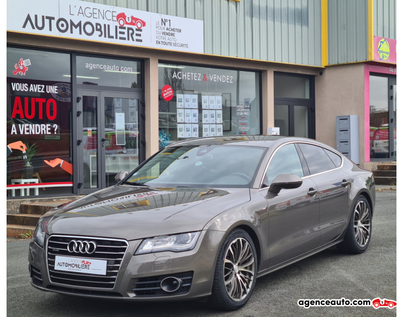 Achat voiture occasion, Auto occasion pas cher | Agence Auto Audi A7 SPORTBACK QUATTRO 3.0 TDI 245 CH Marron Année 2011 Automatique Diesel