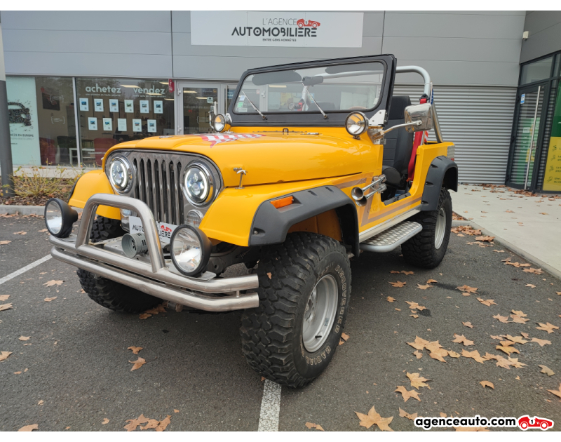 Acquisto Auto Usate, Auto Usate Economiche | Agenzia Automobiliare Jeep CJ V8 5.0 210ch Jaune Anno 1976 Automatique Essence