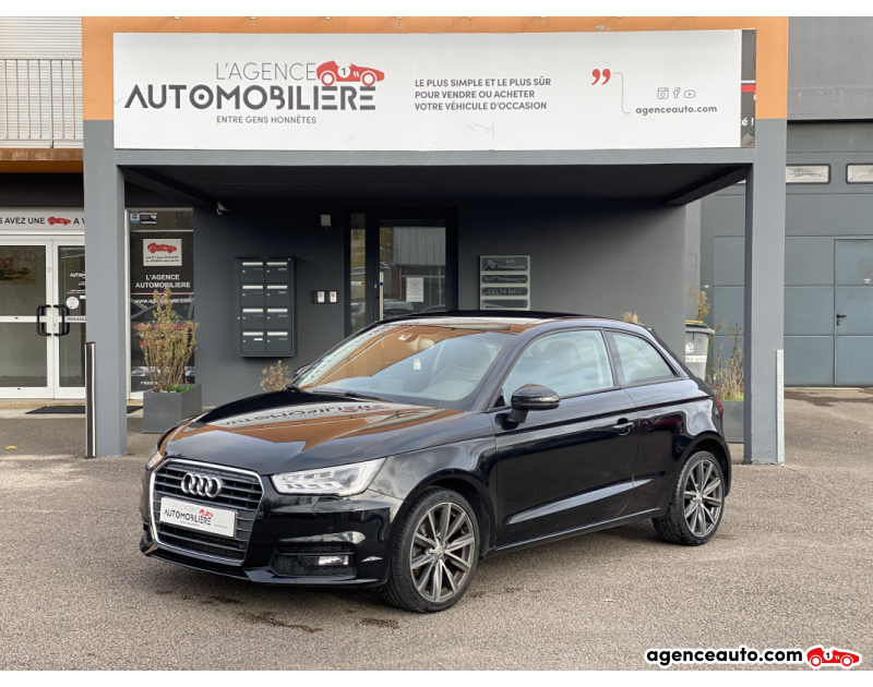 Achat voiture occasion, Auto occasion pas cher | Agence Auto Audi A1 ( 2 ) 1.4 TSI S-Tronic 125 CV Ambition Luxe Toit Ouvrant / x4 Pneus Hiver Offert Noir Année 2016 Automatique Essence
