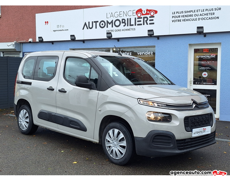 Gebrauchtwagenkauf, Günstige Gebrauchtwagen | Automobilienagentur Citroen Berlingo M 1.2 PURETECH 110cv S&S LIVE 7 PLACES Beige Jahr 2020 Hand-Schaltgetriebe Benzin