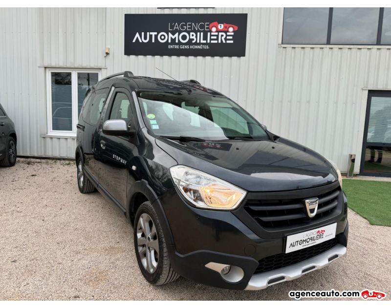 Aankoop Gebruikte Auto, Goedkope Gebruikte Auto | Agence Auto Dacia Dokker STEPWAY ECO2 - 1.5L DCO 90 CH Gris Jaar 2016 Manuelle Diesel