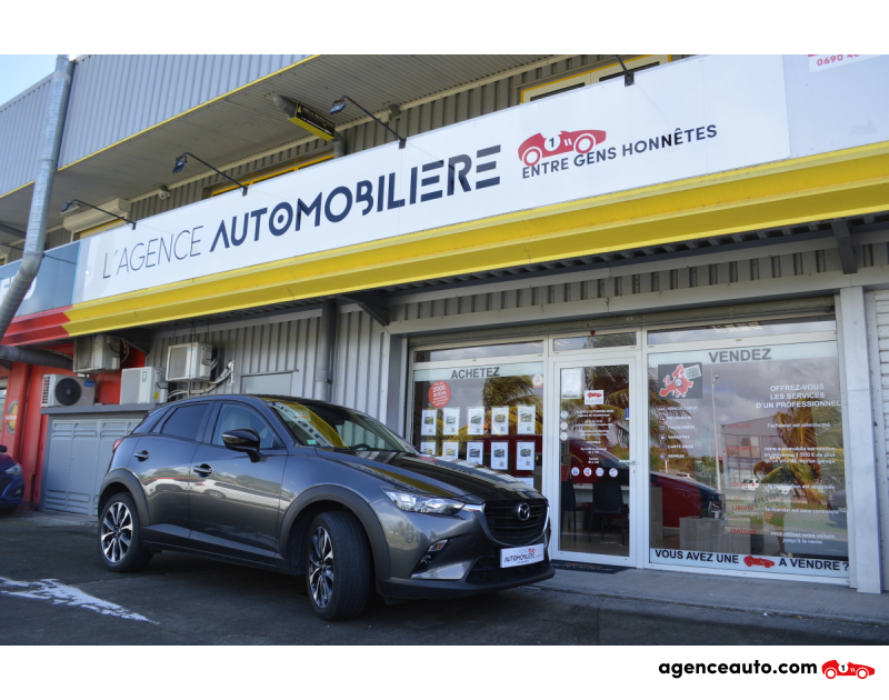 Acquisto Auto Usate, Auto Usate Economiche | Agenzia Automobiliare Mazda CX-3 2.0 SKYACTIV-G 121ch Sélection BVA Gris Anno 2021 Automatique Essence