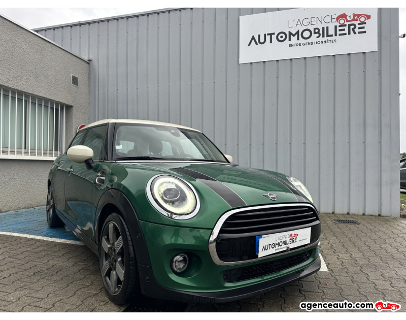 Achat voiture occasion, Auto occasion pas cher | Agence Auto Mini Cooper 1.5 DCT7  136 CV BVA Vert Année 2019 Automatique Essence