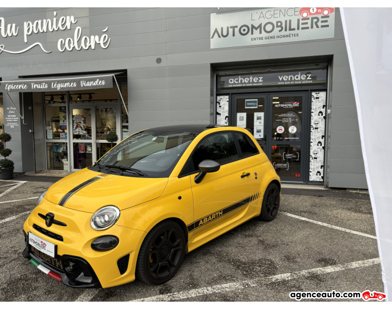 Achat voiture occasion, Auto occasion pas cher | Agence Auto Abarth 500 ABARTH PISTA 1.4 160CH Jaune Année 2018 Manuelle Essence