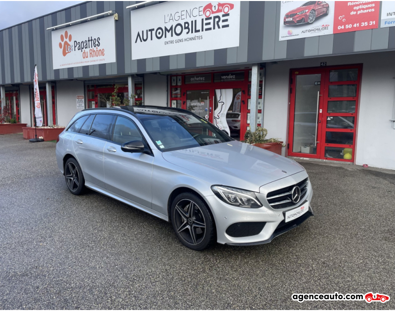 Gebrauchtwagenkauf, Günstige Gebrauchtwagen | Automobilienagentur Mercedes Classe C Break 220 CDi 4MATIC 7G-Tronic 170 cv Pack AMG Gris Jahr 2017 Automatique Diesel