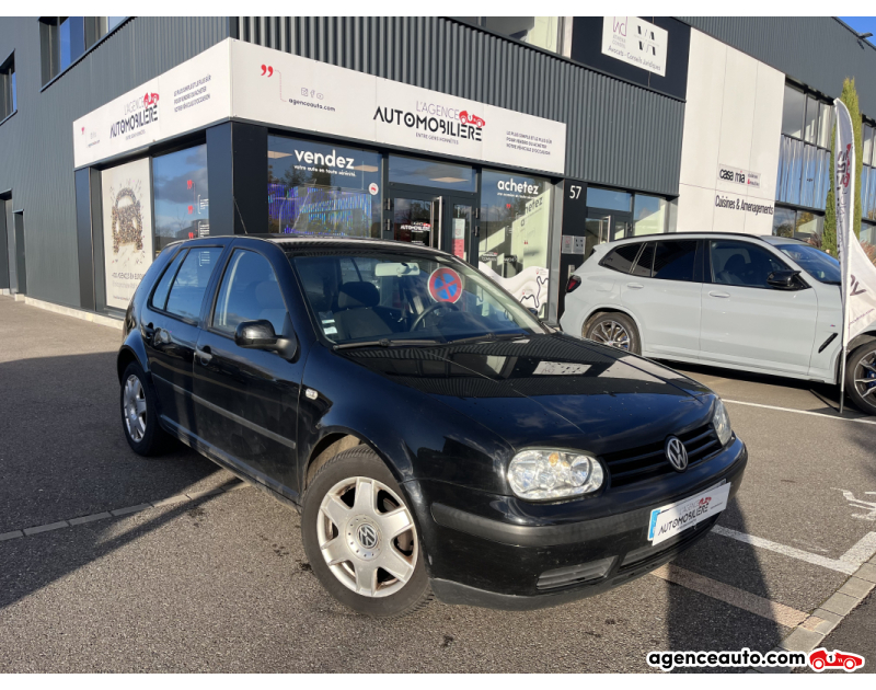Compra de Carros Usados, Carros Usados Baratos | Auto Immo Volkswagen Golf IV 1.6i 105CV Noir Ano 2003 Manuelle Essence
