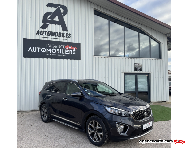 Compra de Coches Usados, Coches Usados Baratos %'|'% Agence Auto Kia Sorento KIA SORENTO 2.2L CRDI 4x4 7pl - 200cv Ultimate Gris Año 2015 Automatique Diesel