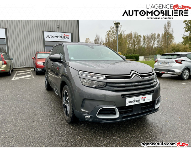 Compra de Coches Usados, Coches Usados Baratos %'|'% Agence Auto Citroen C5 Aircross 1.5 BLUEHDI BUSINESS 130CV - ENTRETIEN CITROEN - ATTELAGE AMOVIBLE Gris Año 2020 Automatique Diesel